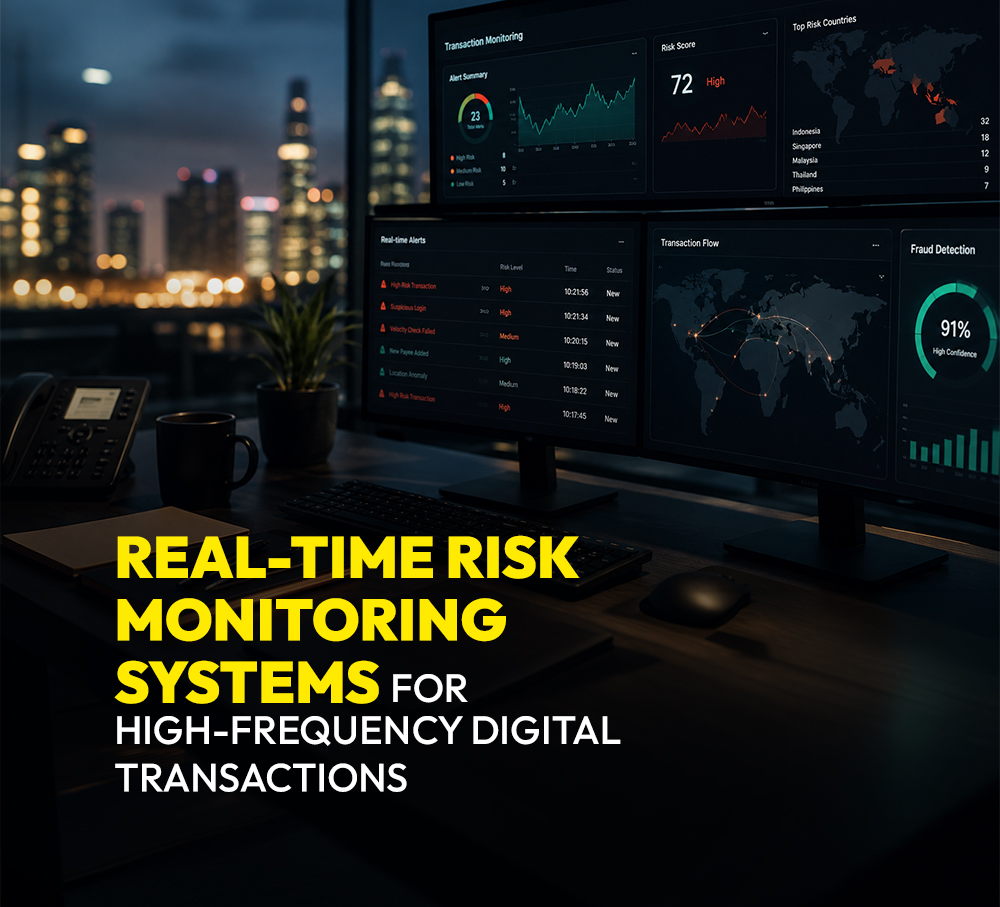 Real-Time Risk Monitoring Systems for High-Frequency Digital Transactions