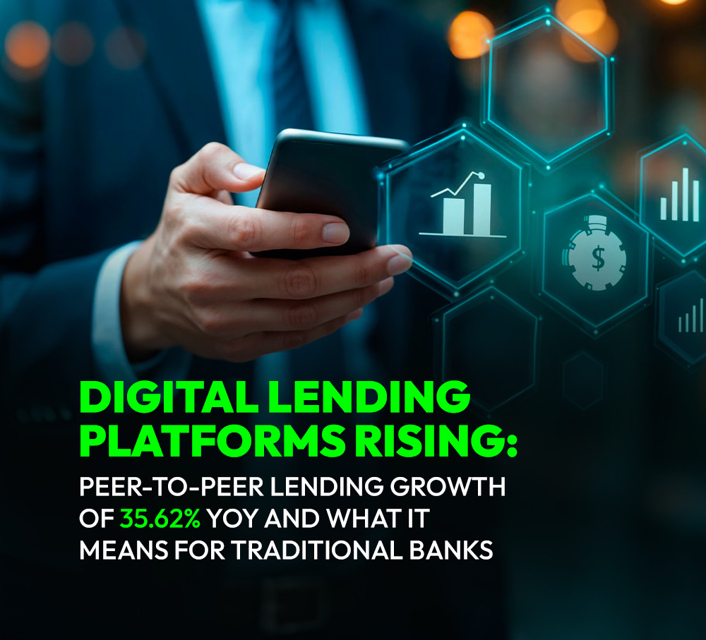 Digital Lending Platforms Rising: Peer-to-Peer Lending Growth of 35.62% YoY and What It Means for Traditional Banks 1 Digital Lending Platforms